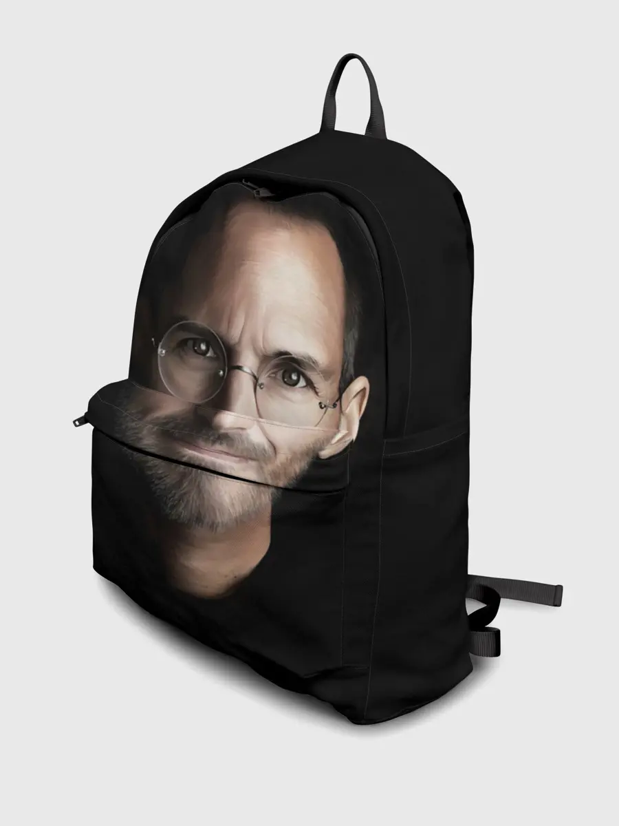 Рюкзак джинсовый / Стив Джобс