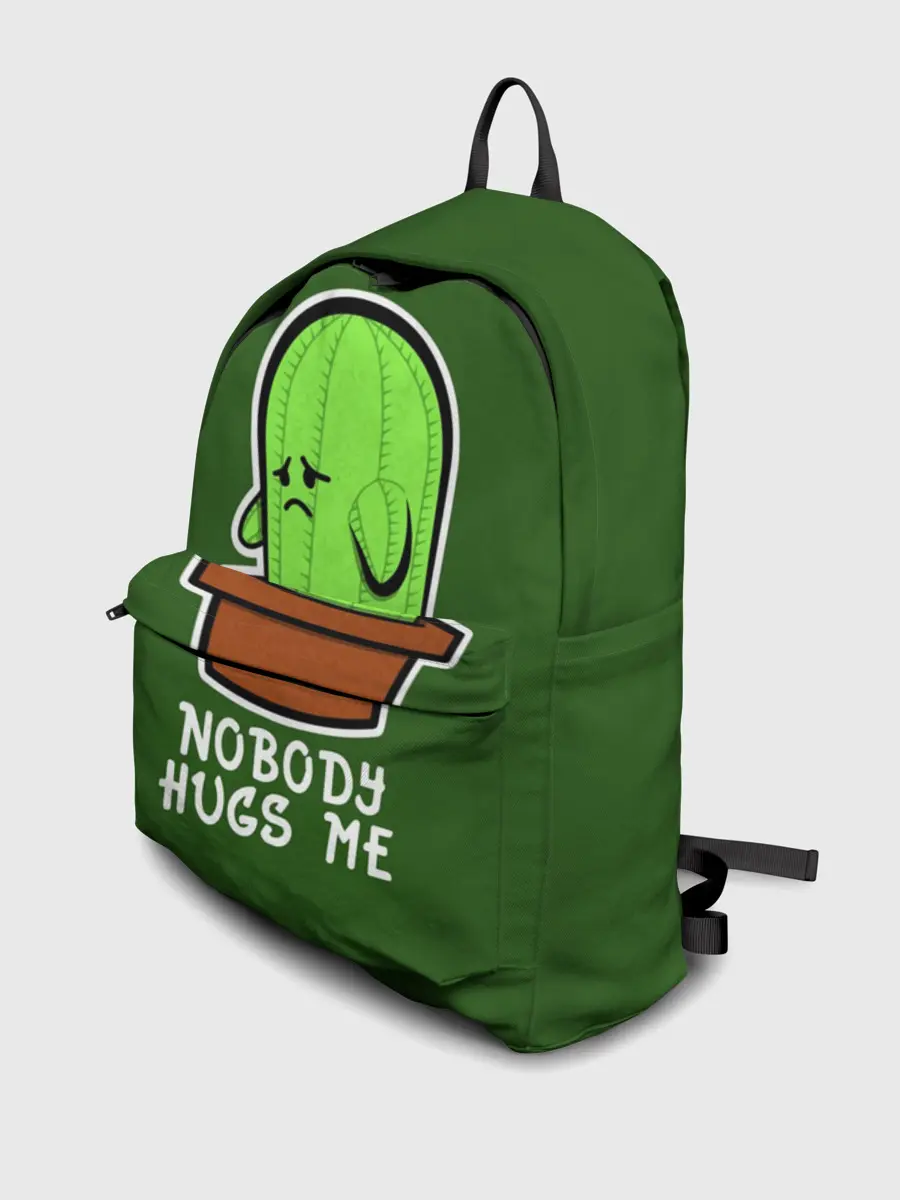 Рюкзак джинсовый / Nobody Hugs Me