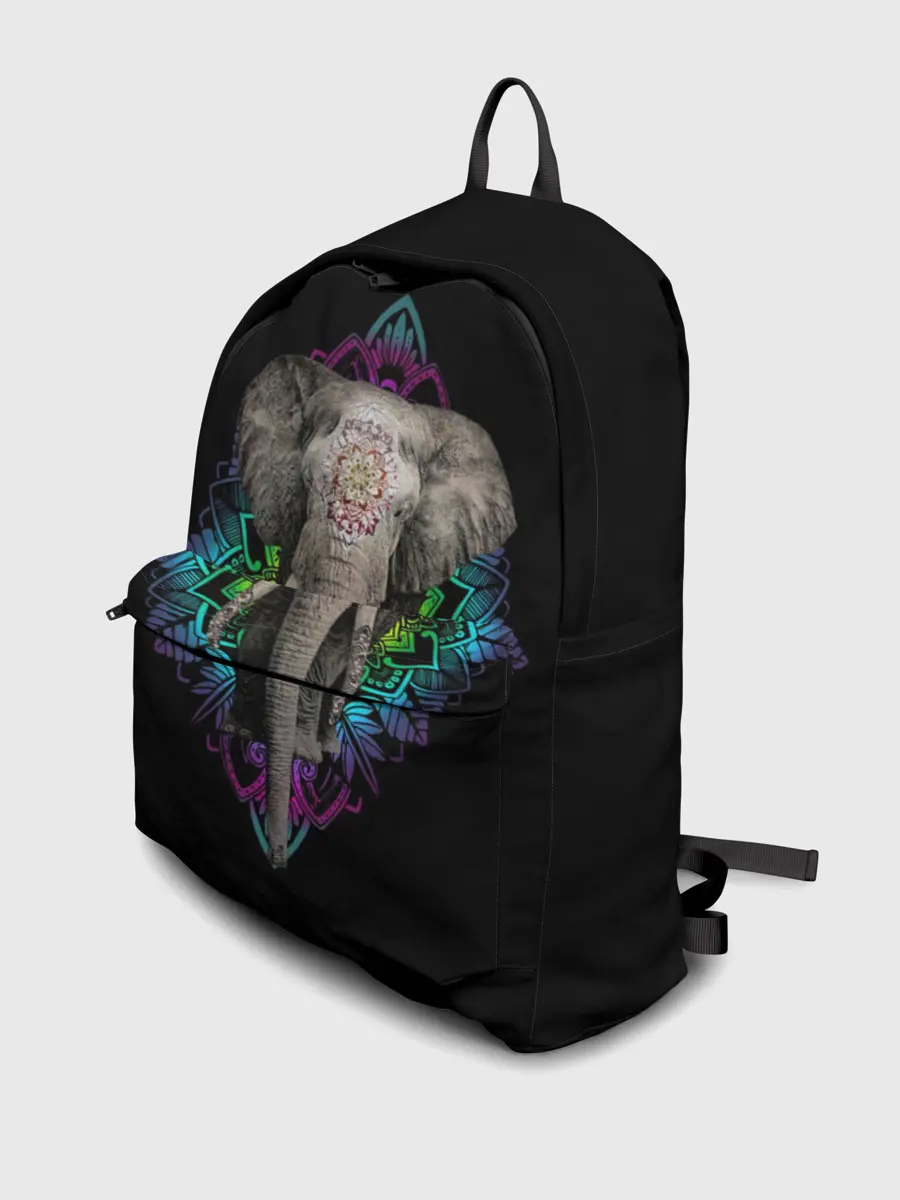 Рюкзак джинсовый / Индийский Слон