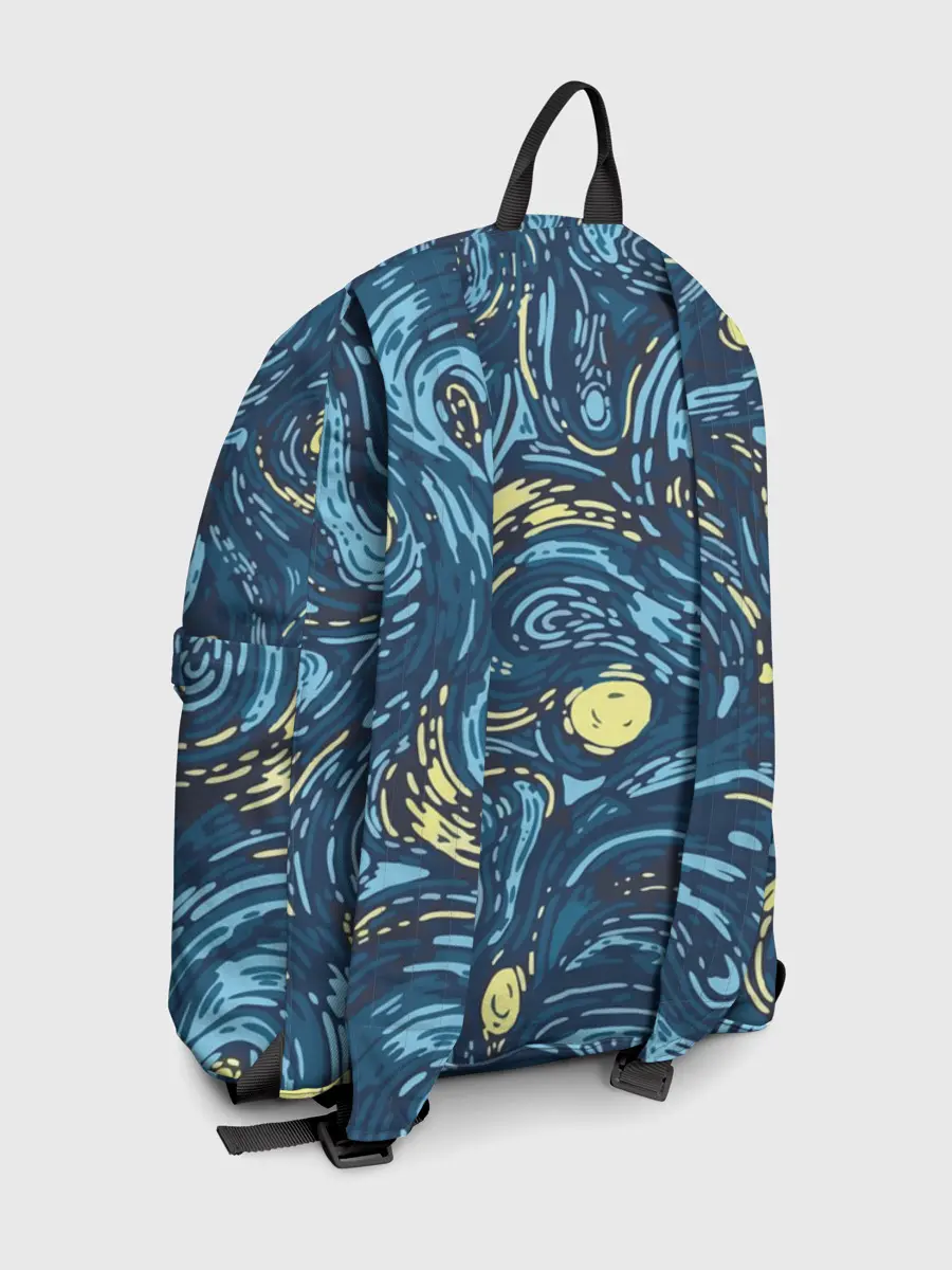 Рюкзак джинсовый / Ван Гог. Звездная Ночь