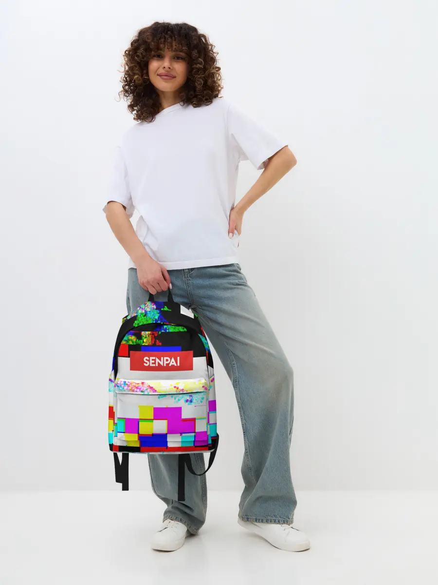 Рюкзак джинсовый / SENPAI