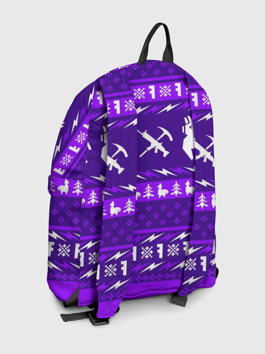 Рюкзак джинсовый / FORTNITE НОВОГОДНИЙ