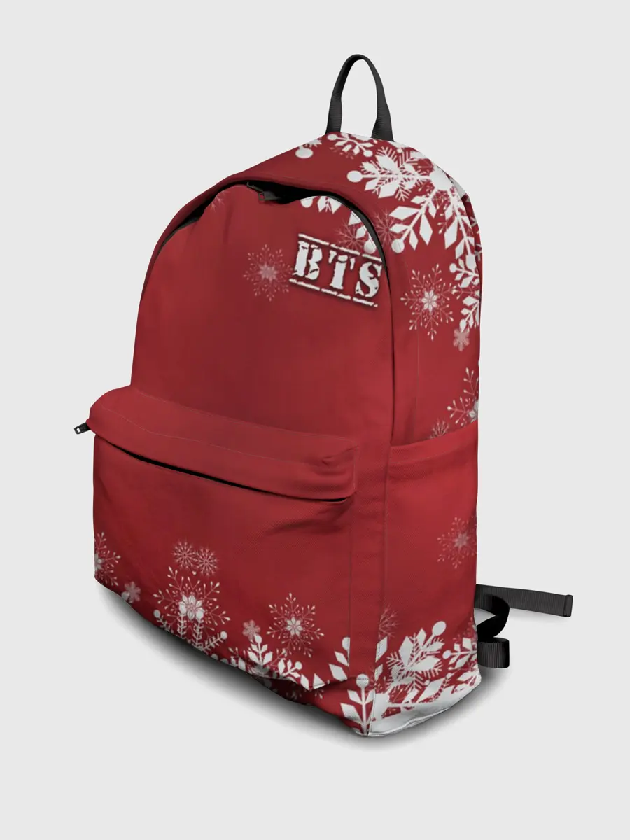 Рюкзак джинсовый / BTS праздничный