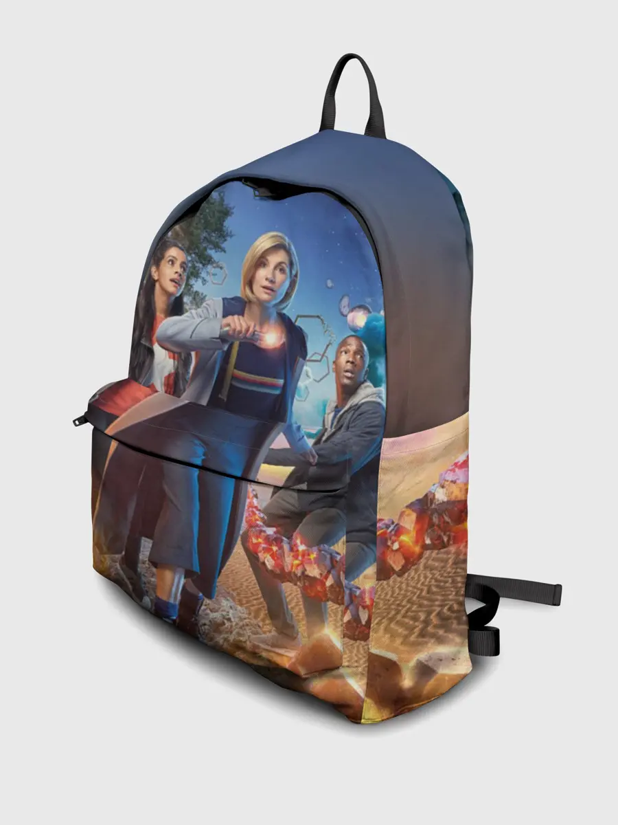 Рюкзак джинсовый / Doctor who