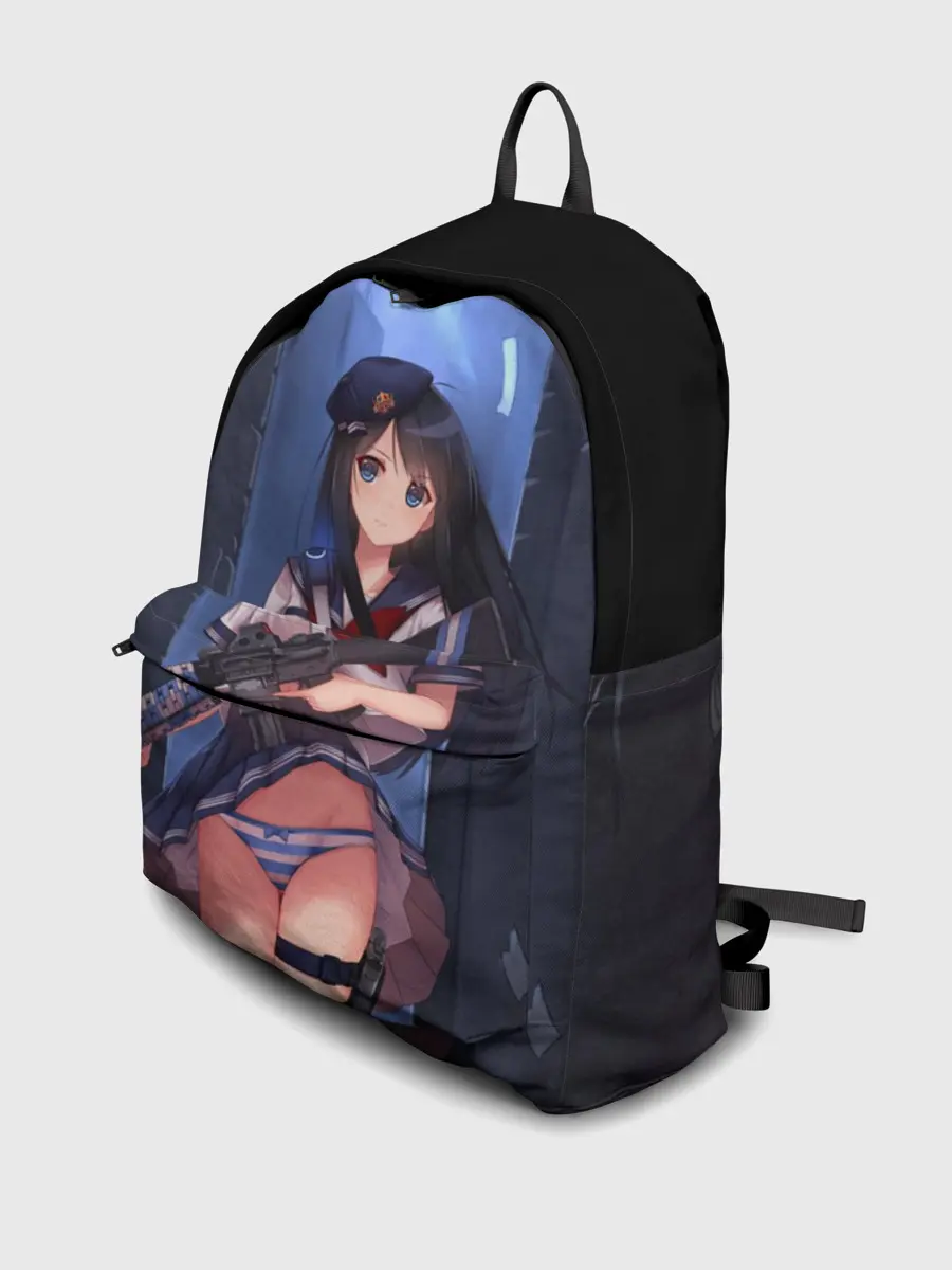 Рюкзак джинсовый / Японская анимация