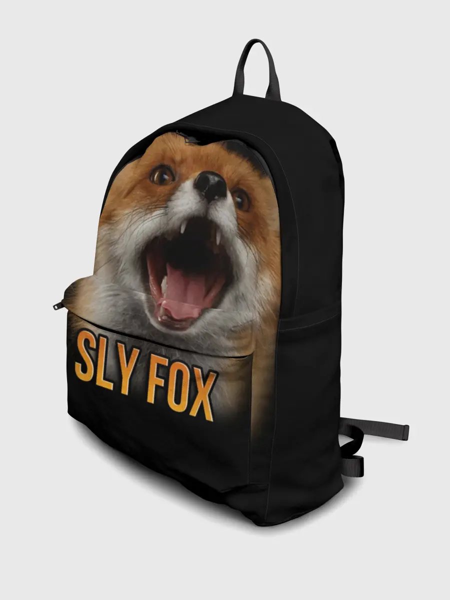 Рюкзак джинсовый / Хитрый лис