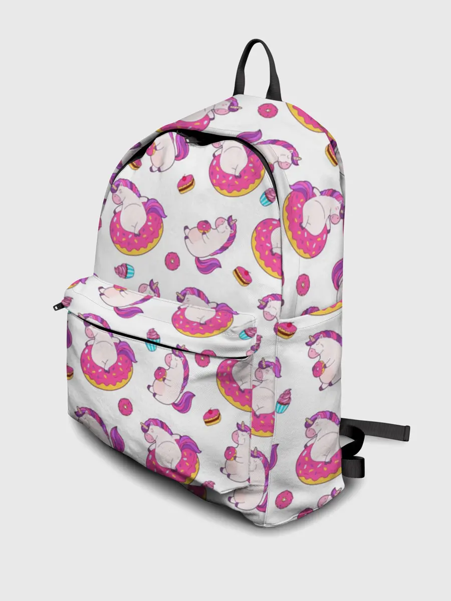 Рюкзак джинсовый / Единорожки и вкусняшки