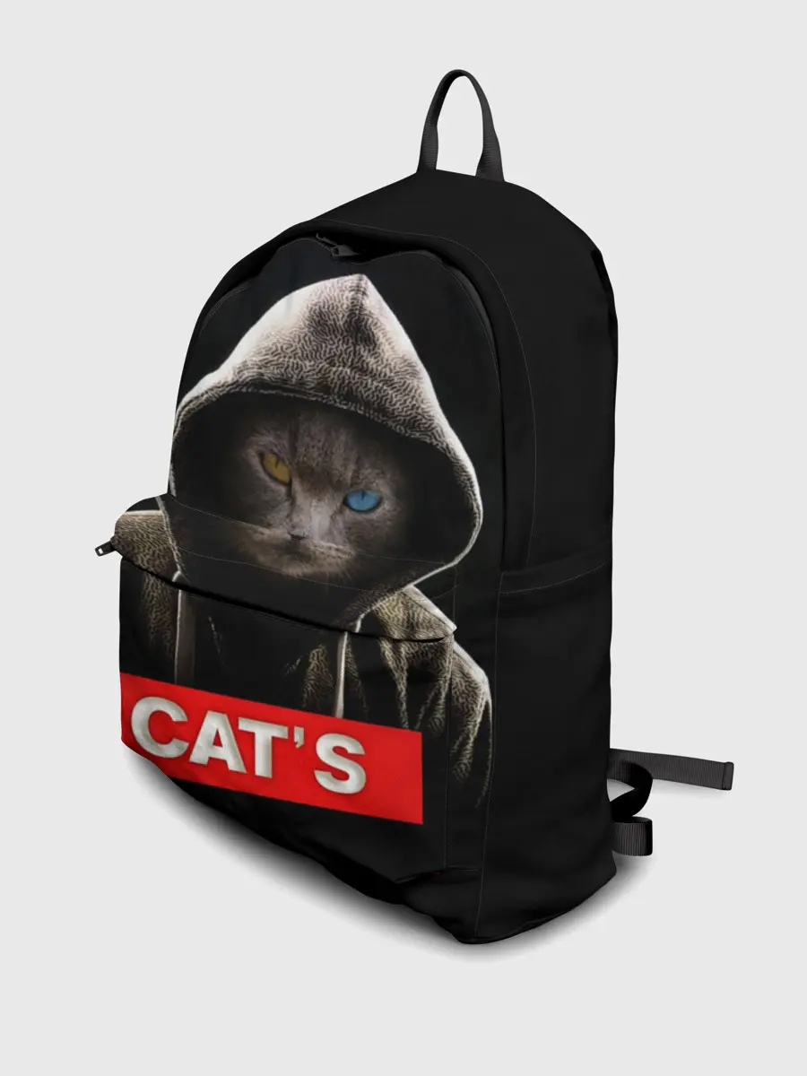 Рюкзак джинсовый / Кот