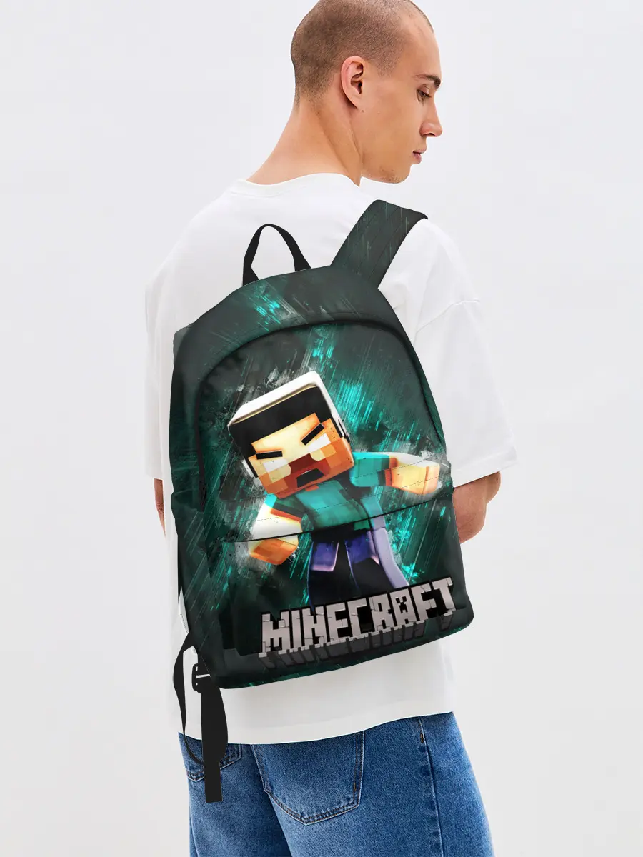 Рюкзак джинсовый / MINECRAFT