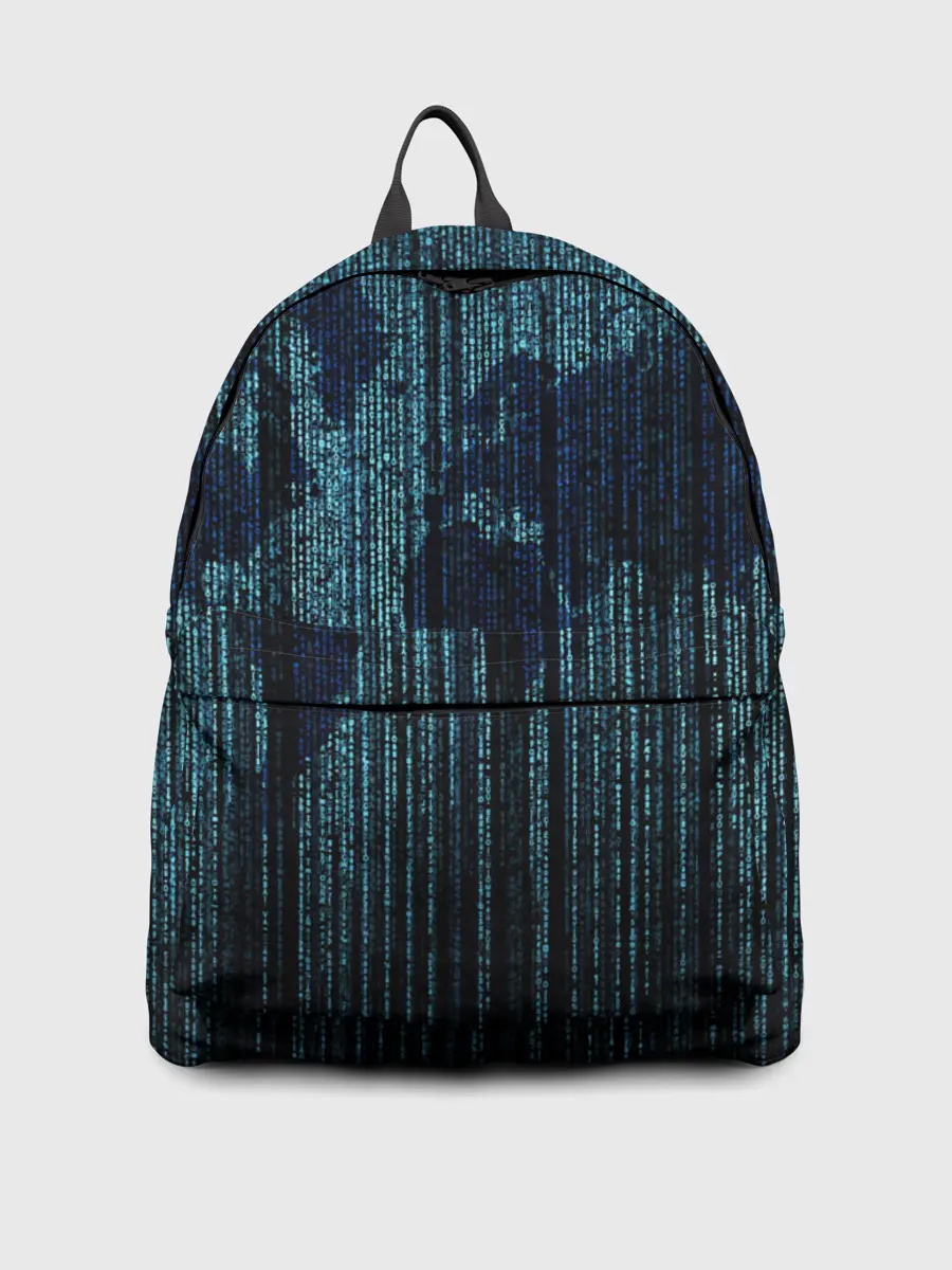 Рюкзак джинсовый / Цифровой Мир