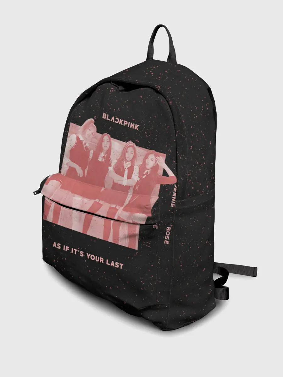 Рюкзак джинсовый / Pink blank