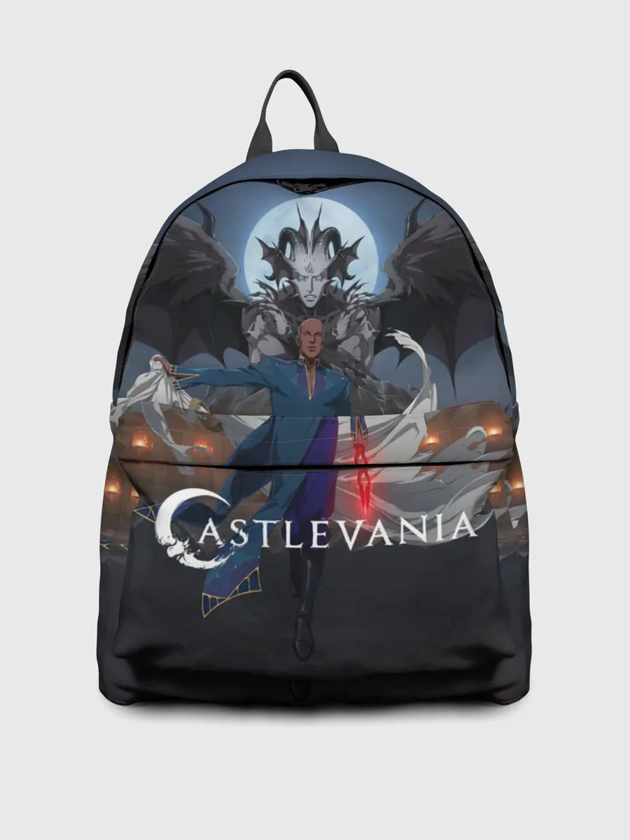 Рюкзак джинсовый / Castlevania Исаак