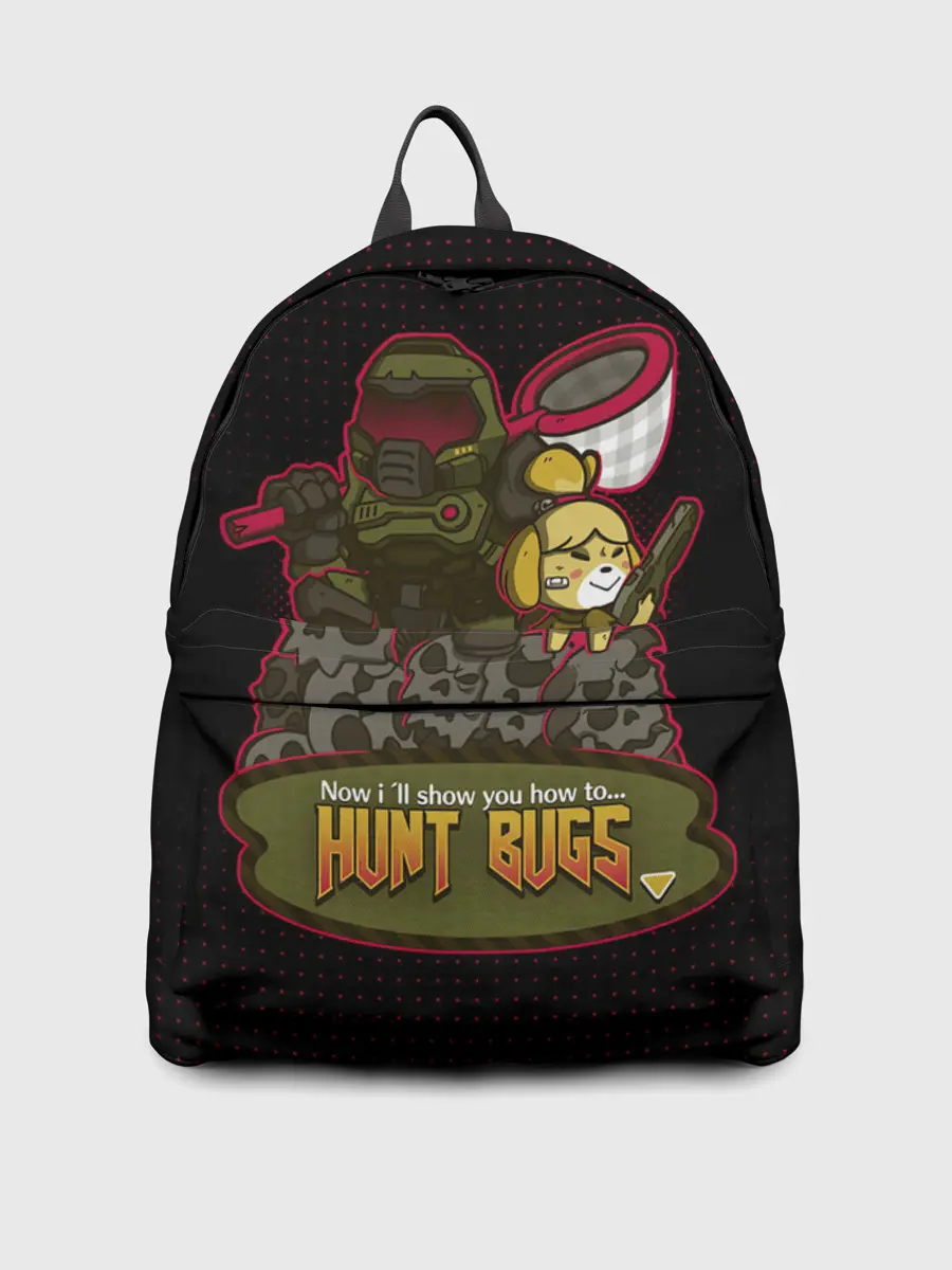 Рюкзак джинсовый / Doom x Animal crossing