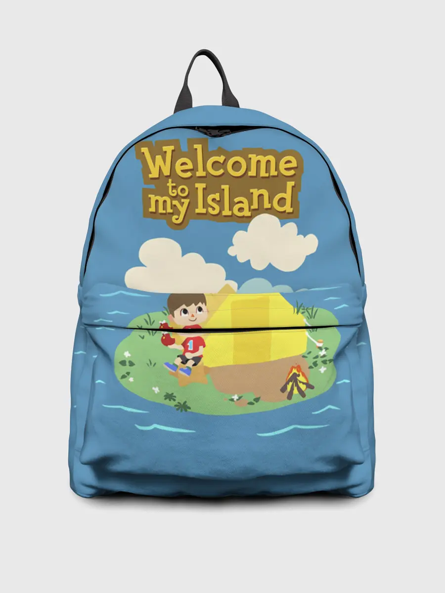 Рюкзак джинсовый / Мой остров