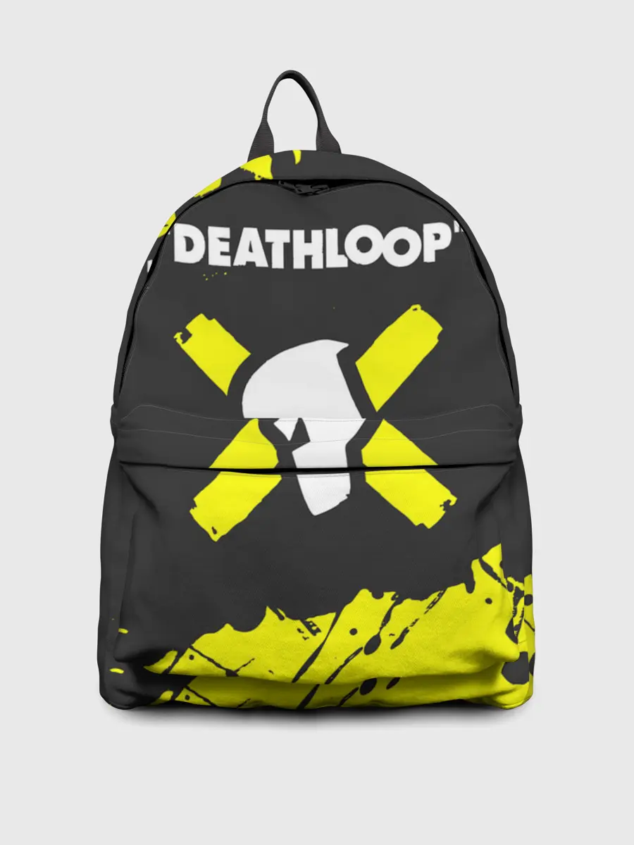 Рюкзак джинсовый / Deathloop - Paint