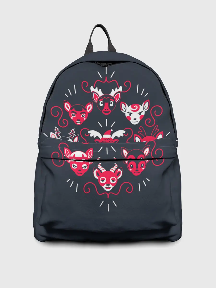 Рюкзак джинсовый / Animal Crossing | Deer