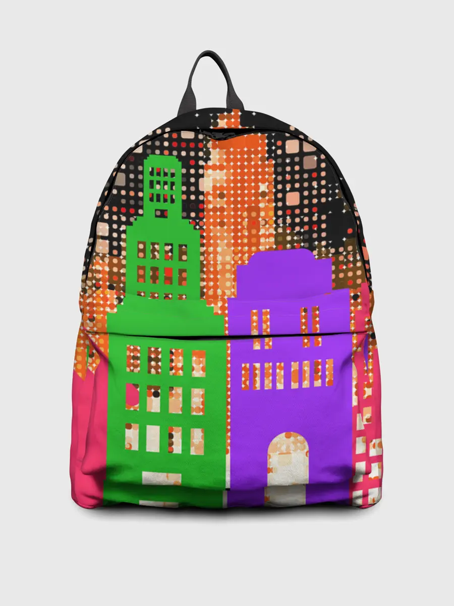 Рюкзак джинсовый / Ночной Город