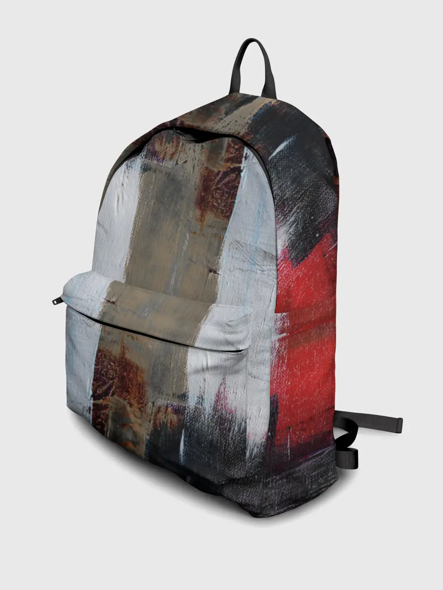 Рюкзак джинсовый / Абстракция Красок