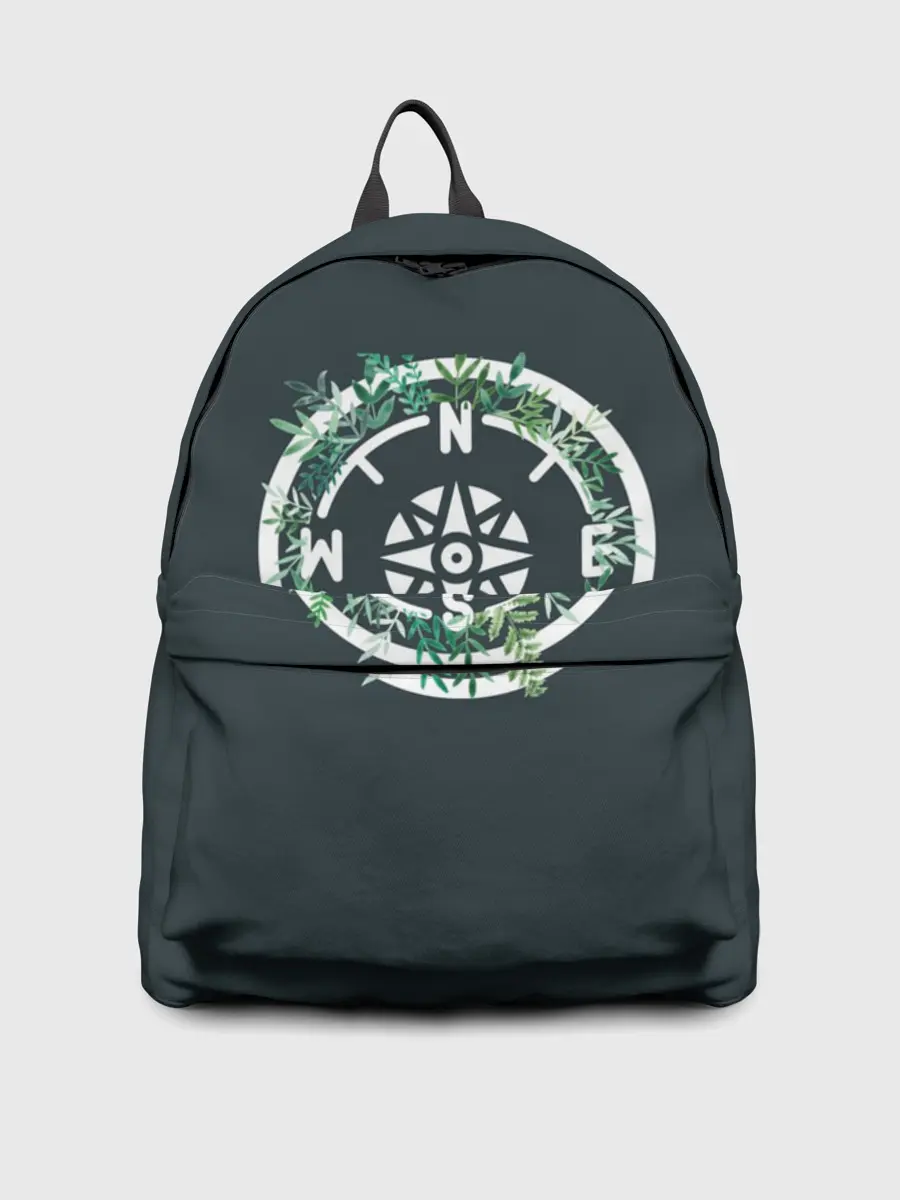 Рюкзак джинсовый / Старый компас