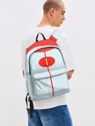 Рюкзак джинсовый / Invincible - Omni-man