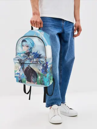 Рюкзак джинсовый / Eula | Genshin Impact