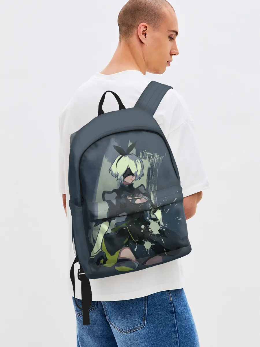 Рюкзак джинсовый / nier automata