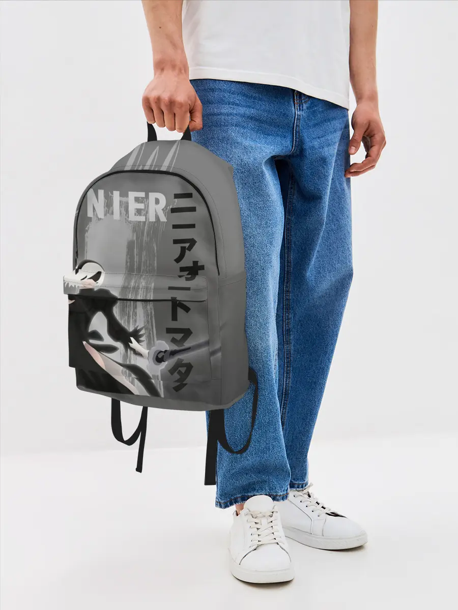 Рюкзак джинсовый / nier