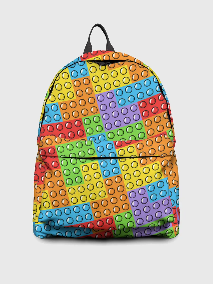 Рюкзак джинсовый / POP IT / SIMPLE DIMPLE