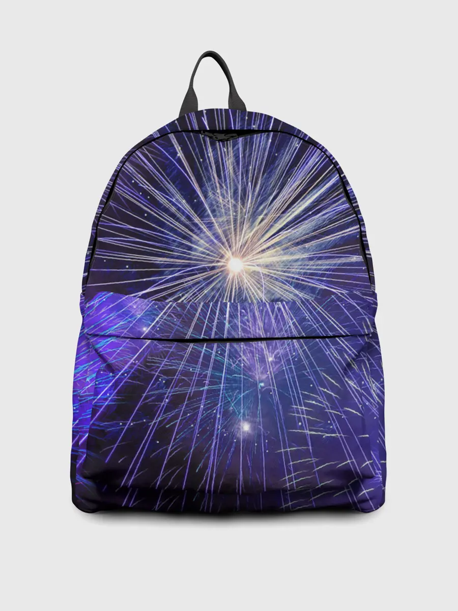 Рюкзак джинсовый / Фейерверк