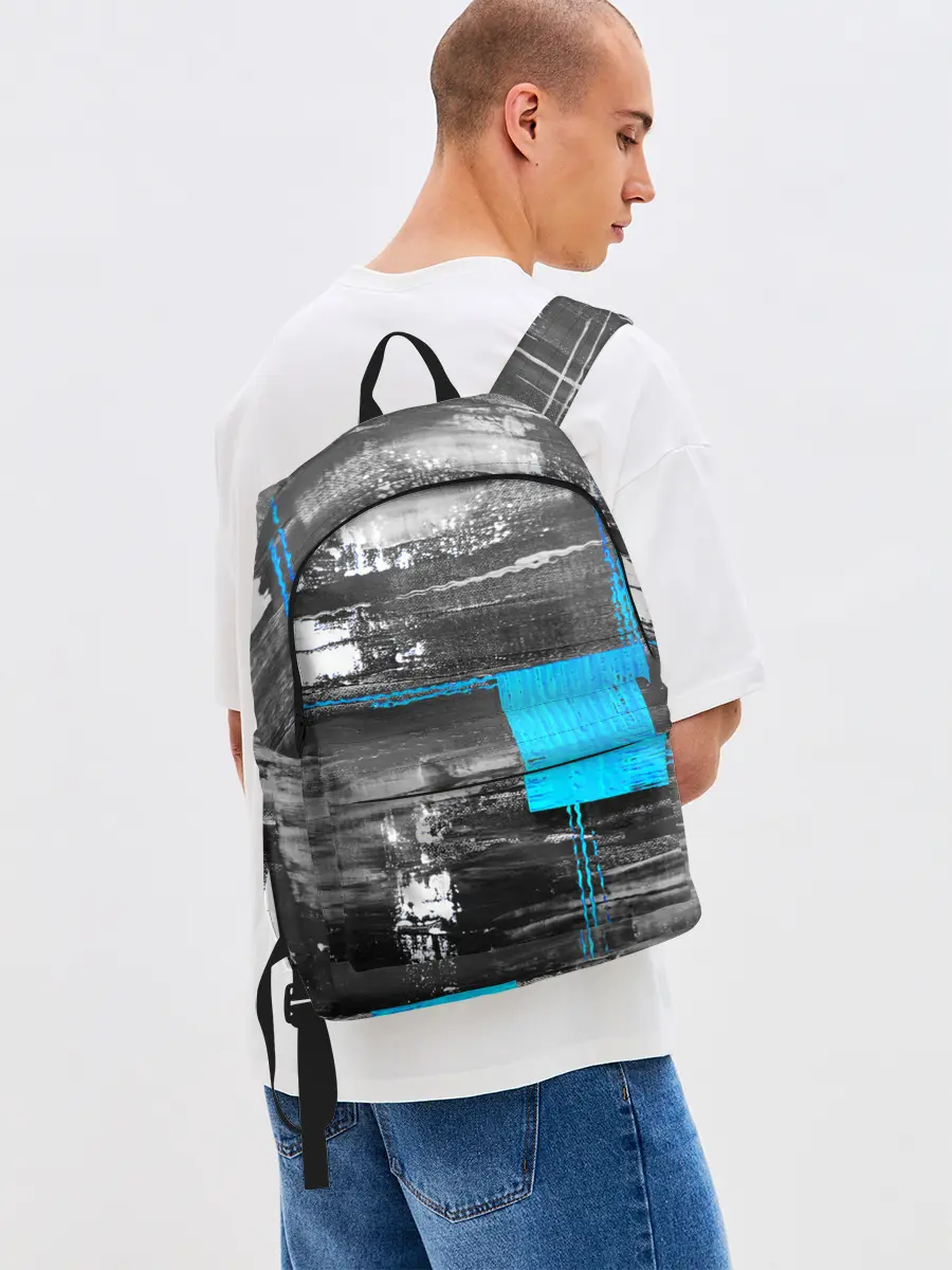 Рюкзак джинсовый / Абстракция