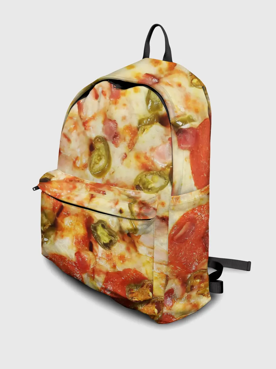 Рюкзак джинсовый / Пицца