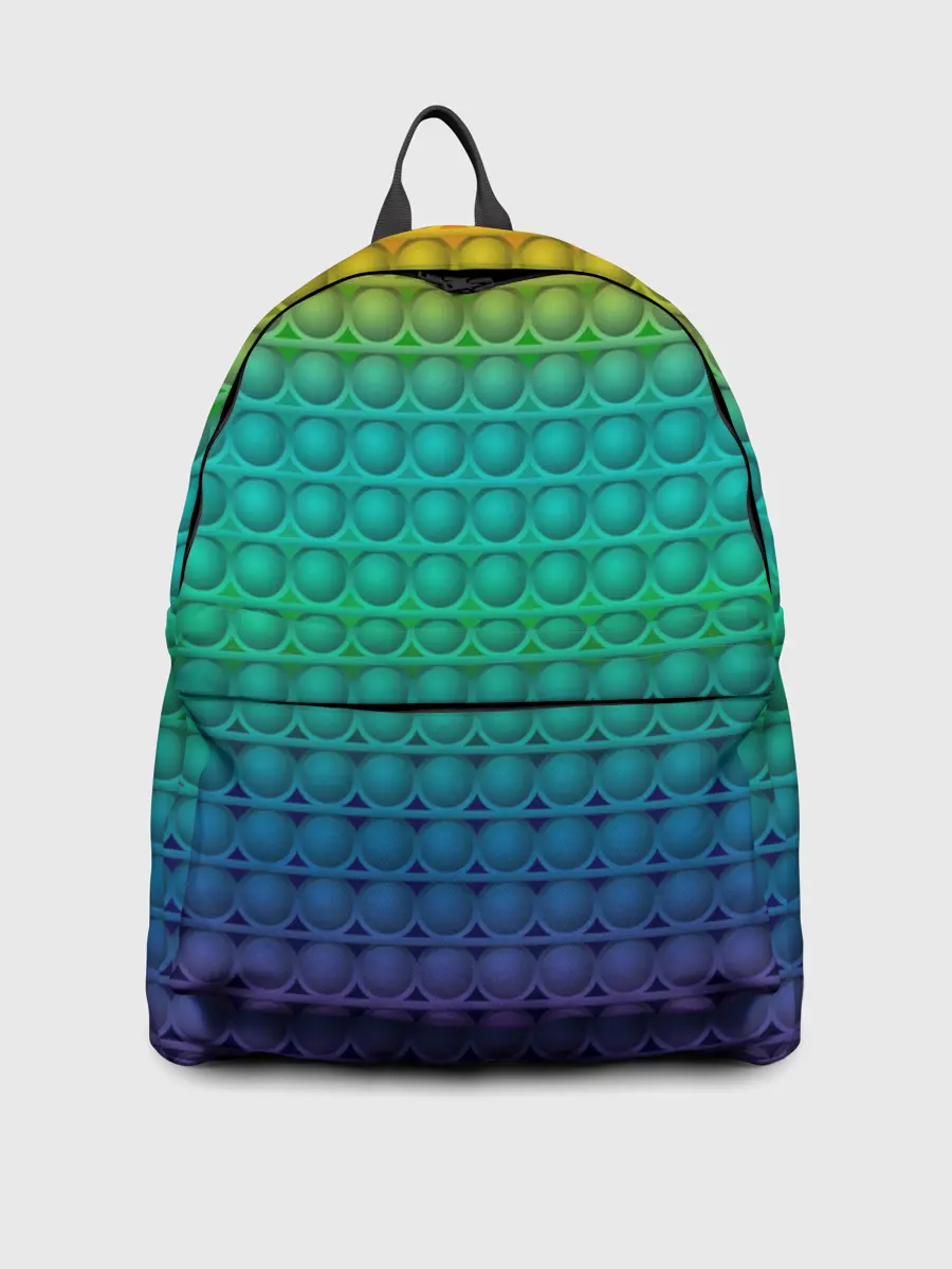 Рюкзак джинсовый / POP IT | СИМПЛ ДИМПЛ