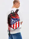 Рюкзак джинсовый / ATLETICO DE MADRID / АТЛЕТИКО