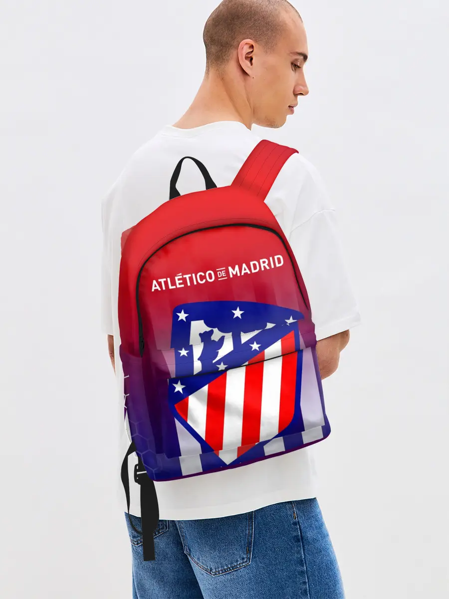 Рюкзак джинсовый / ATLETICO DE MADRID / АТЛЕТИКО