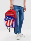 Рюкзак джинсовый / ATLETICO DE MADRID / АТЛЕТИКО