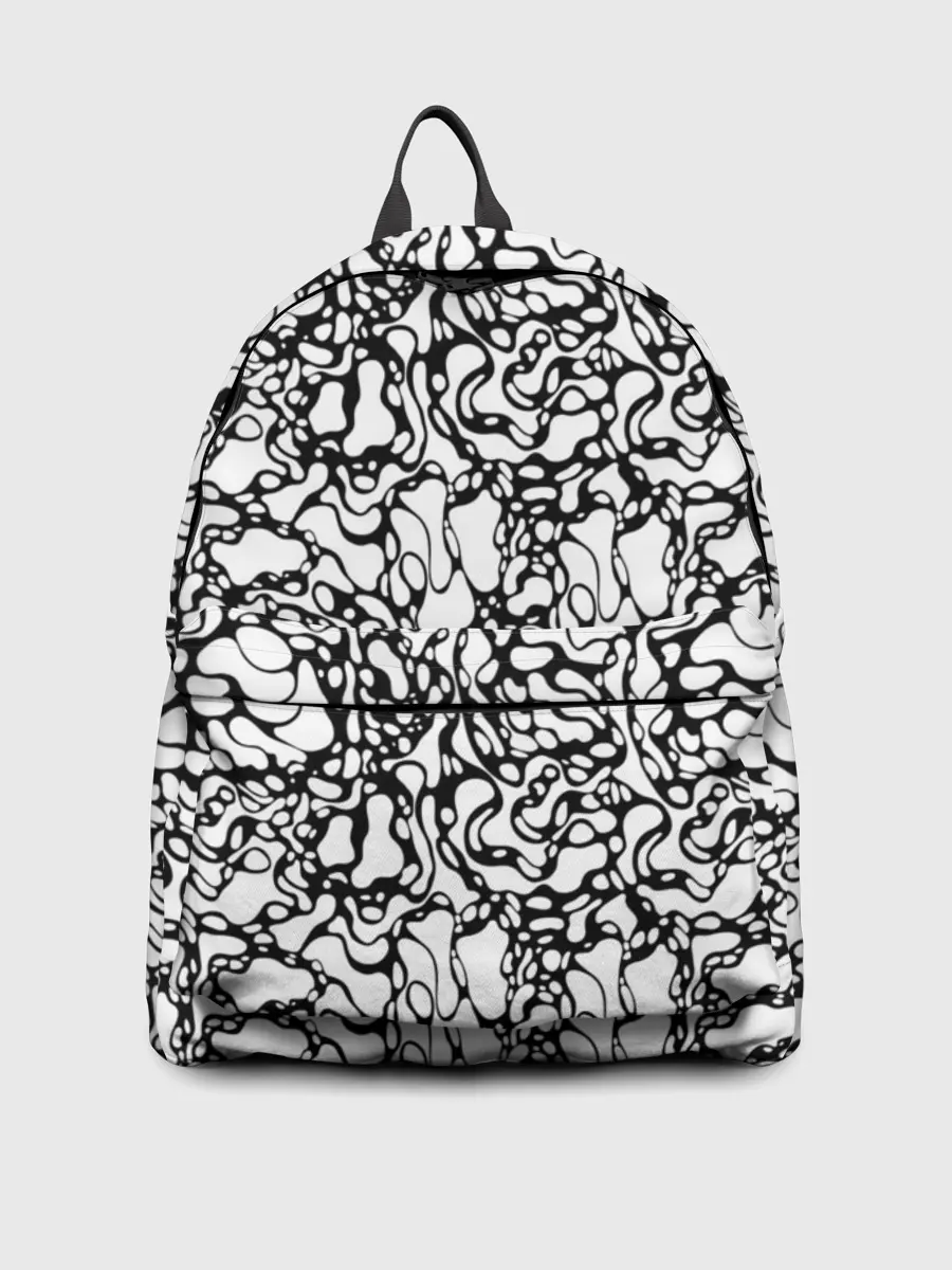 Рюкзак джинсовый / Абстрактная жидкость