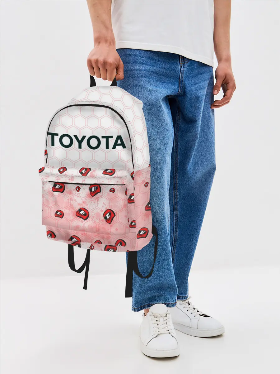 Рюкзак джинсовый / Тойота - Racing