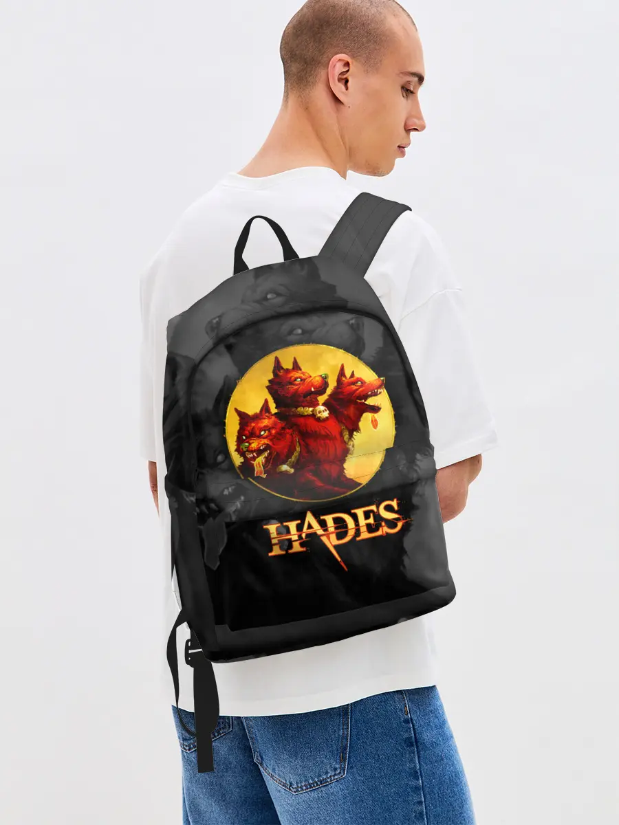 Рюкзак джинсовый / Hades wolf