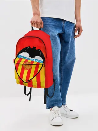 Рюкзак джинсовый / FC VALENCIA / ФК ВАЛЕНСИЯ