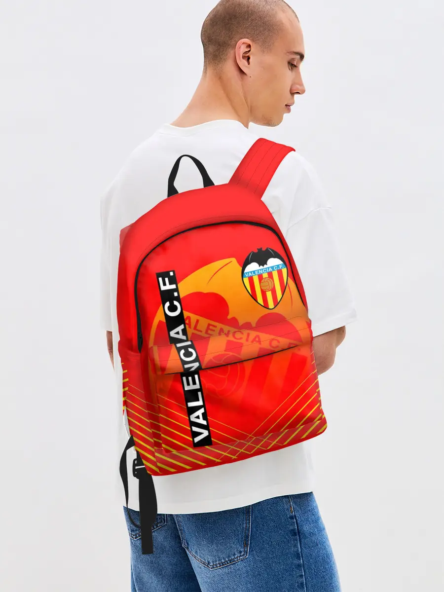 Рюкзак джинсовый / FC VALENCIA / ФК ВАЛЕНСИЯ