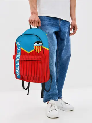 Рюкзак джинсовый / FC VALENCIA / ФК ВАЛЕНСИЯ
