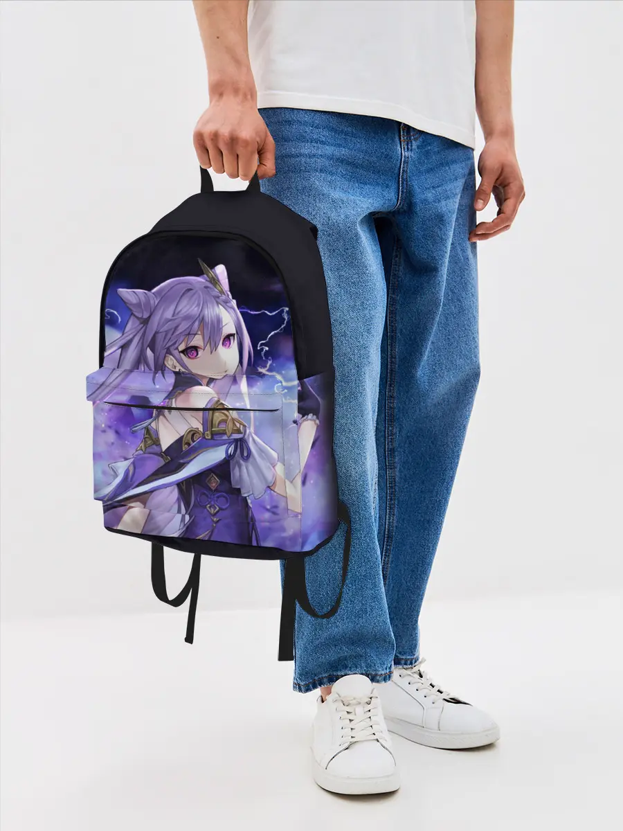 Рюкзак джинсовый / КЭ ЦИН - Genshin Impact