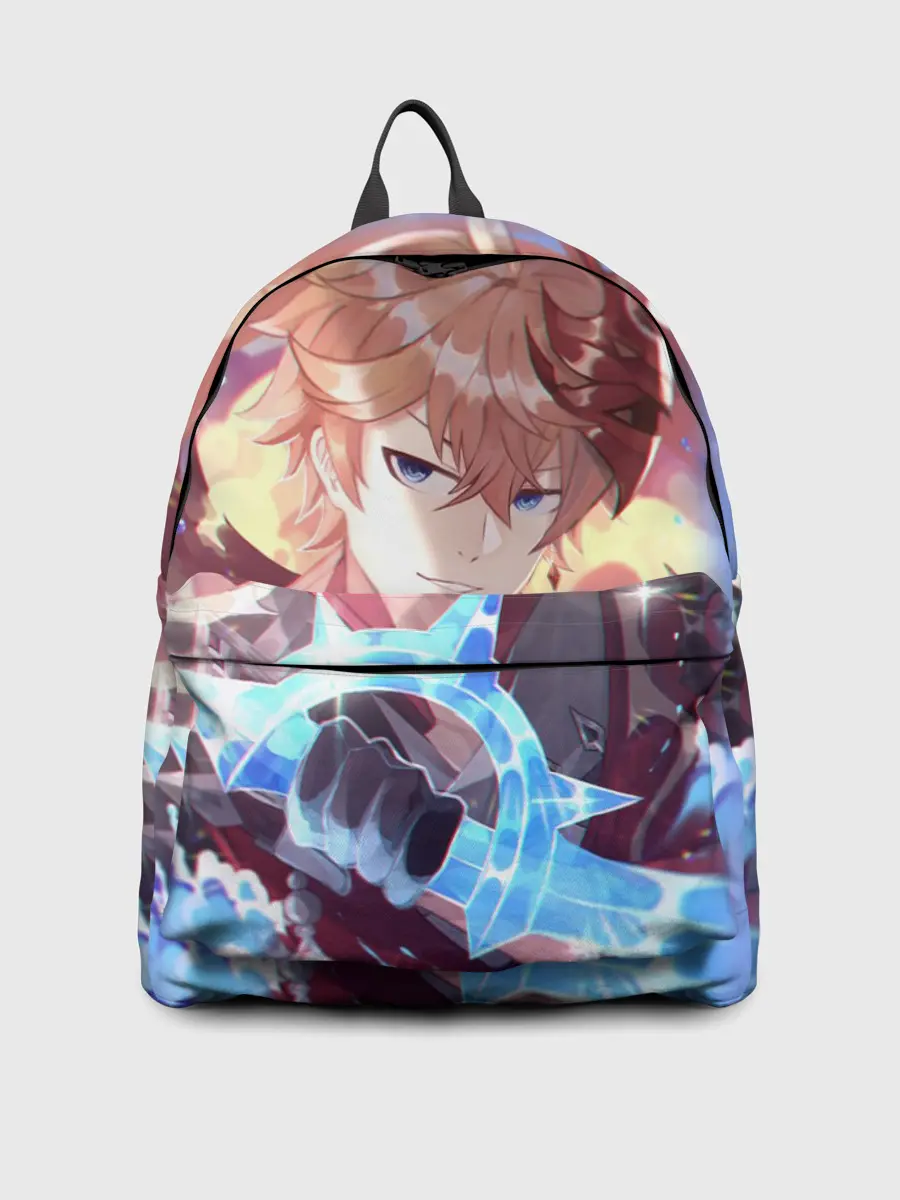 Рюкзак джинсовый / ТАРТАЛЬЯ / ГЕНШИН ИМПАКТ