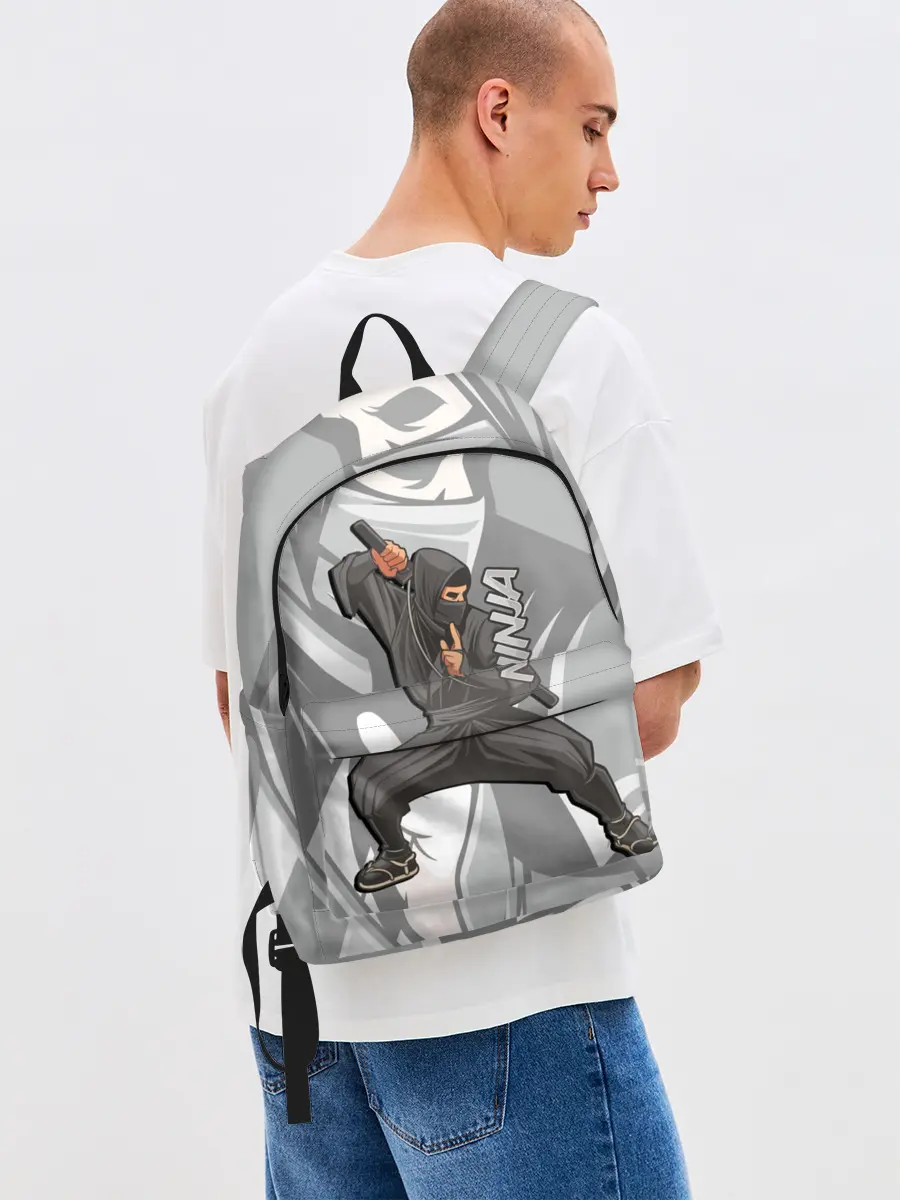 Рюкзак джинсовый / Ниндзя