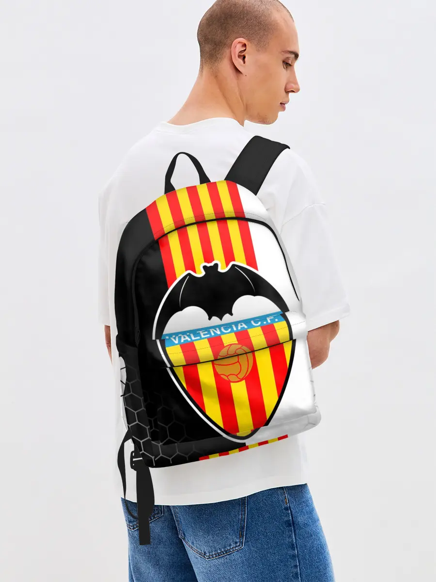Рюкзак джинсовый / FC VALENCIA / ФК ВАЛЕНСИЯ