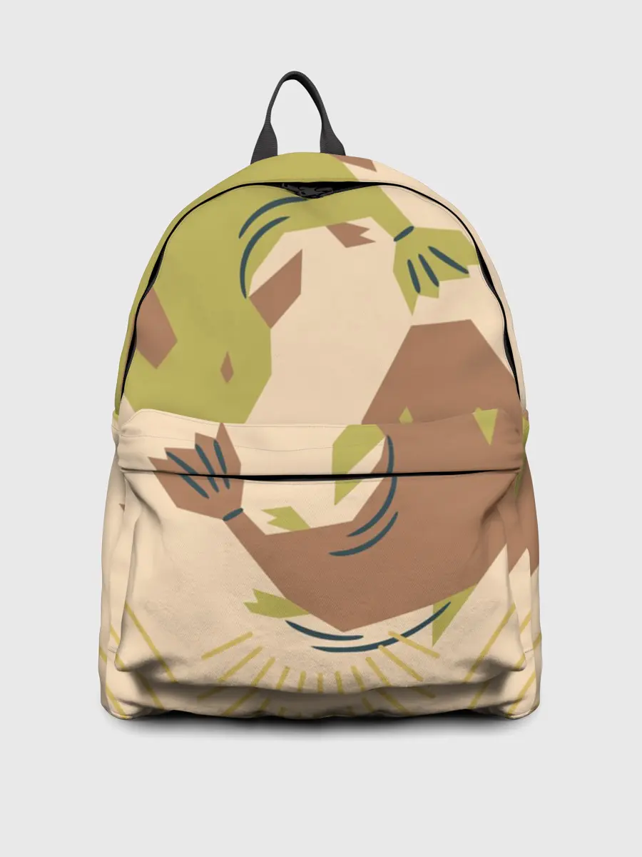 Рюкзак джинсовый / Рыбы. Знаки зодиака, море