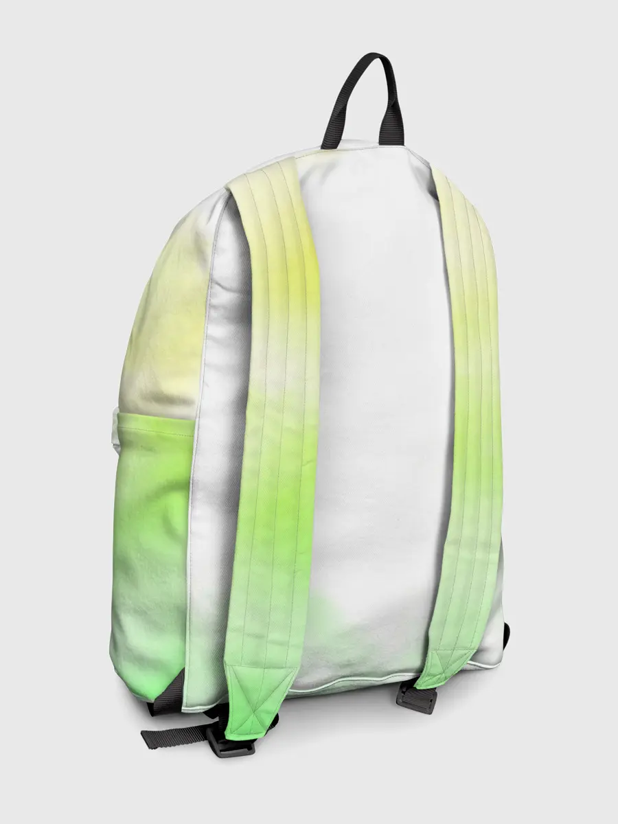 Рюкзак джинсовый / Чёрный клевер Юно кислотный