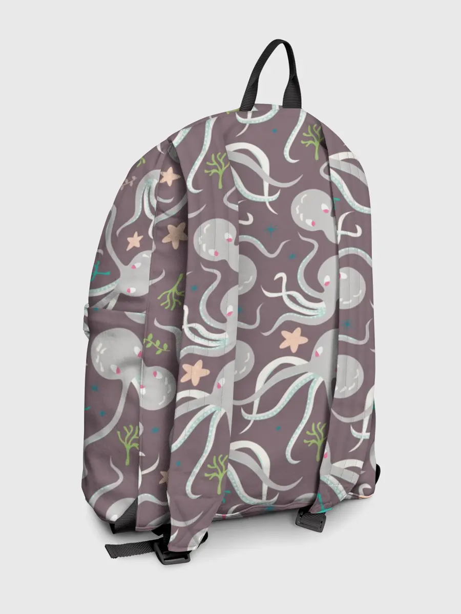 Рюкзак джинсовый / Осьминоги