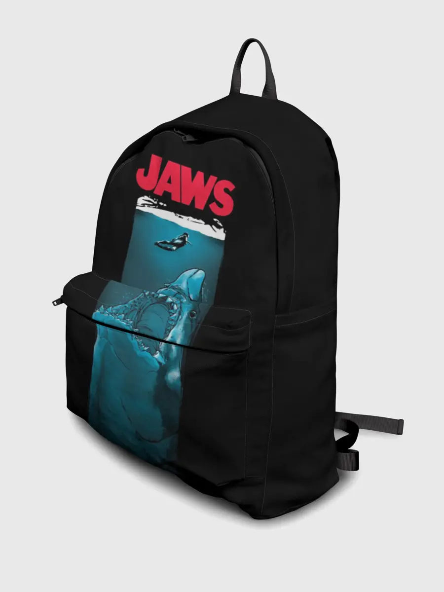 Рюкзак джинсовый / Челюсти