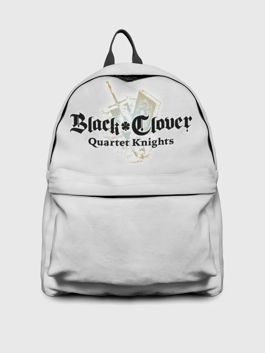 Рюкзак джинсовый / Чёрный клевер Quartet Knights